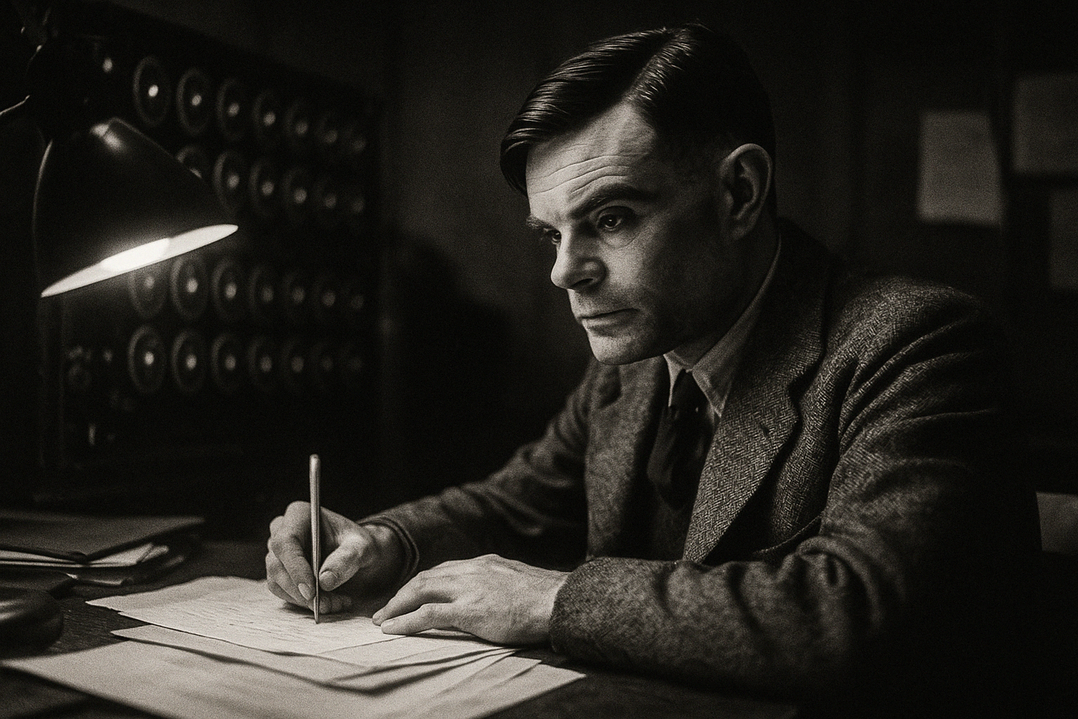 Alan Turing Codebreaking at Bletchley Park
